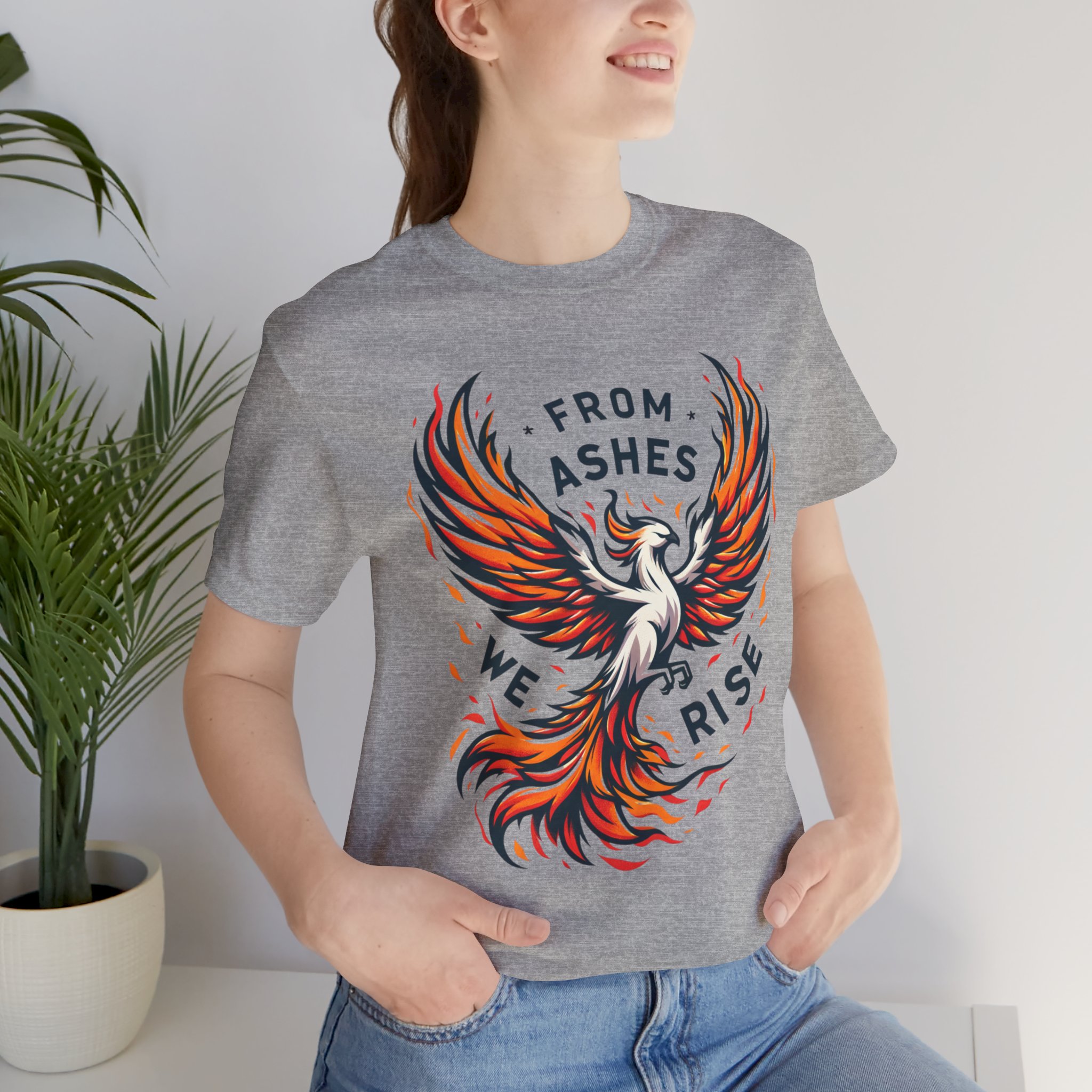 Phoenix Rebirth: Rise from the Ashes T-Shirt - Image 6