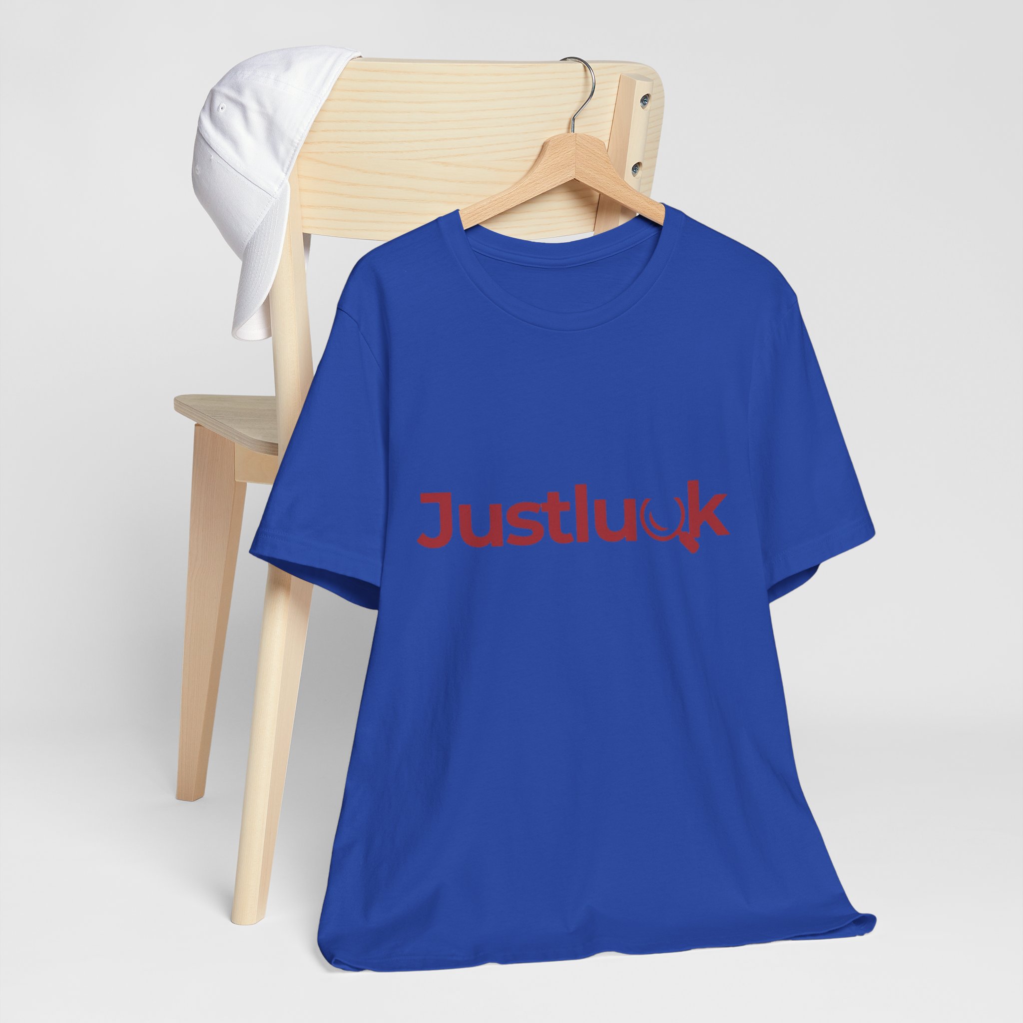 Justlook: Unique Magnifying Glass Logo T-Shirt and Sweatshirt Design - Image 2