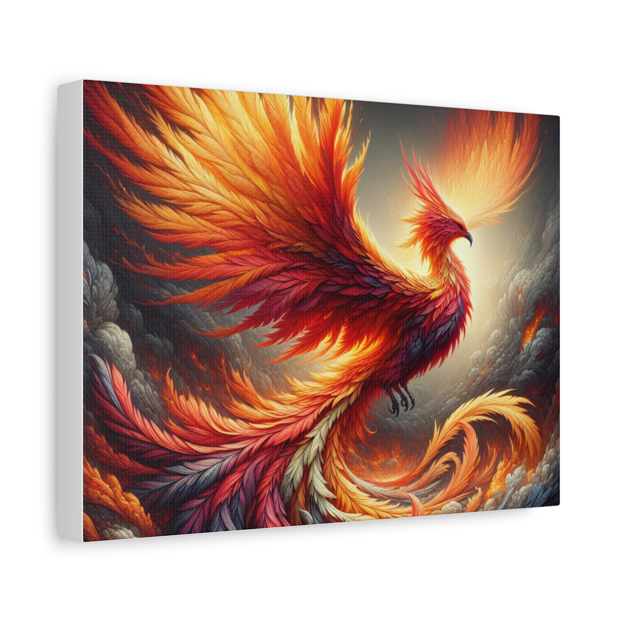 Phoenix Rising: Rebirth and Renewal Canvas - Image 3