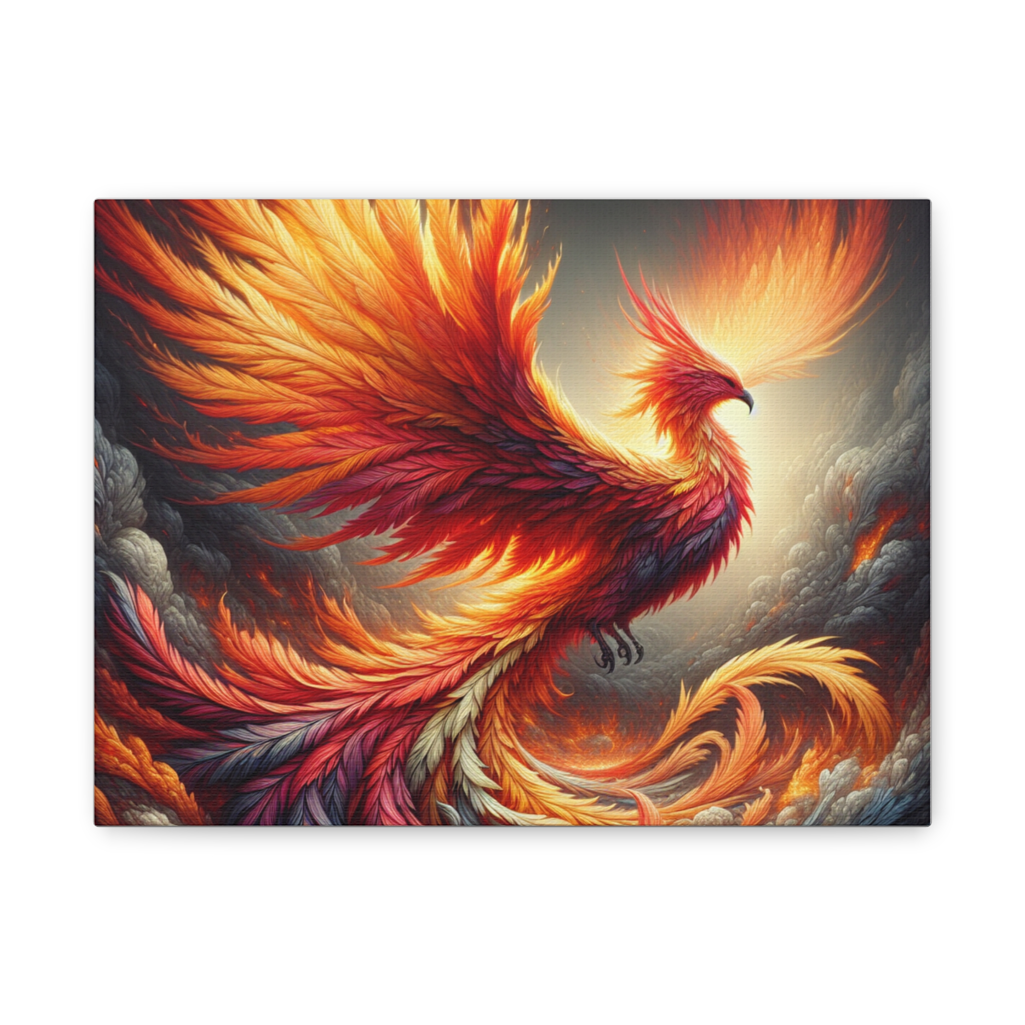 Phoenix Rising: Rebirth and Renewal Canvas - Image 2
