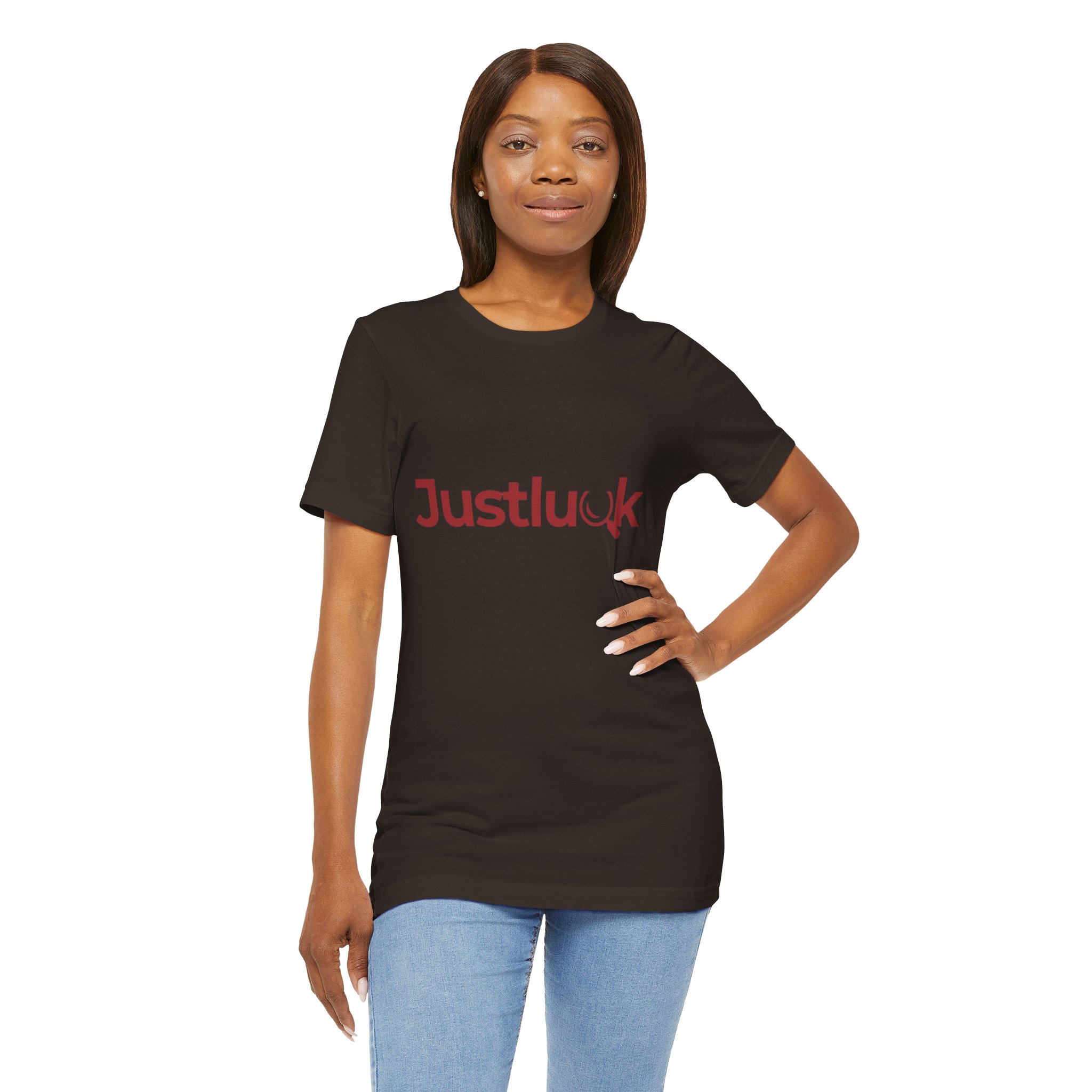 Justlook: Unique Magnifying Glass Logo T-Shirt and Sweatshirt Design - Image 6