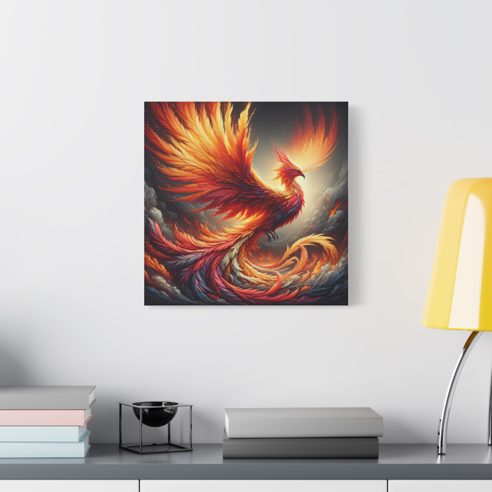 Phoenix Rising: Rebirth and Renewal Canvas - Image 7