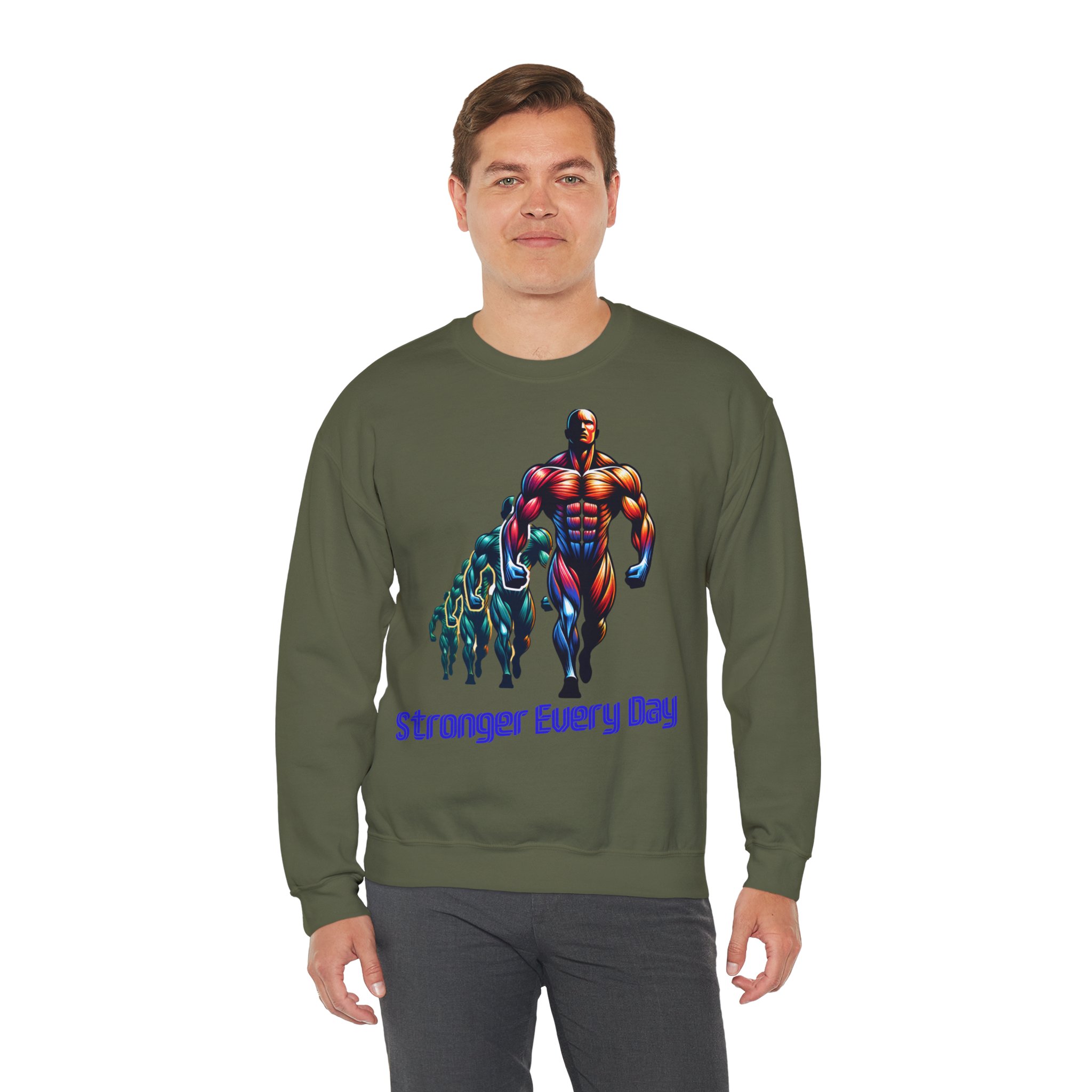 Stronger Every Day: Empower Your Growth Sweatshirt
