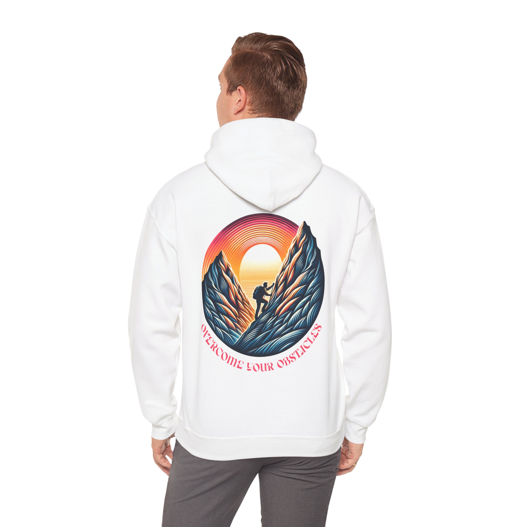 Overcome Your Obstacles: Inspirational Hoodie for Daily Motivation - Image 7