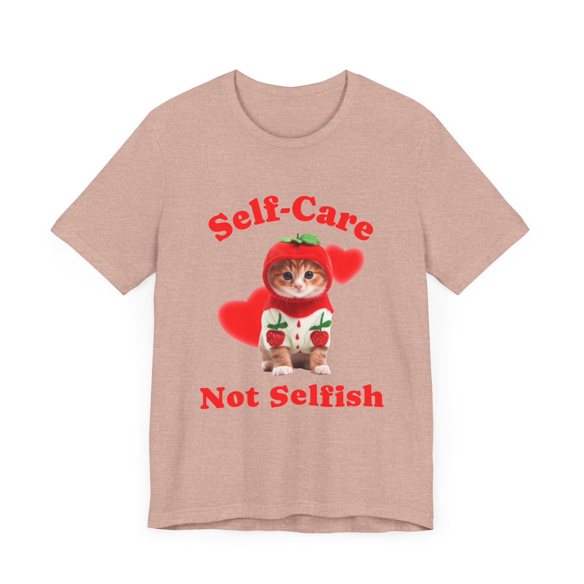 Berry Pawsome Self-Care Tee - Image 4
