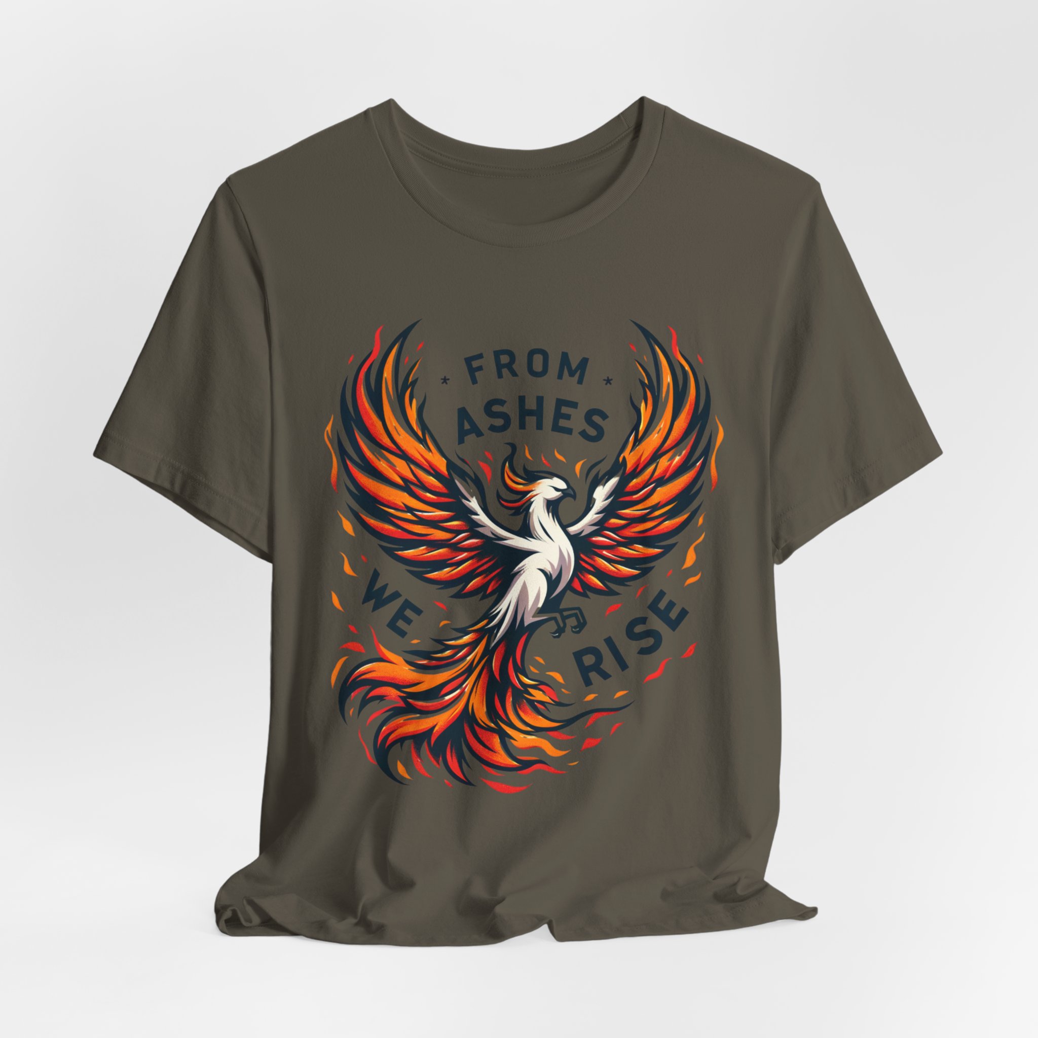 Phoenix Rebirth: Rise from the Ashes T-Shirt - Image 3