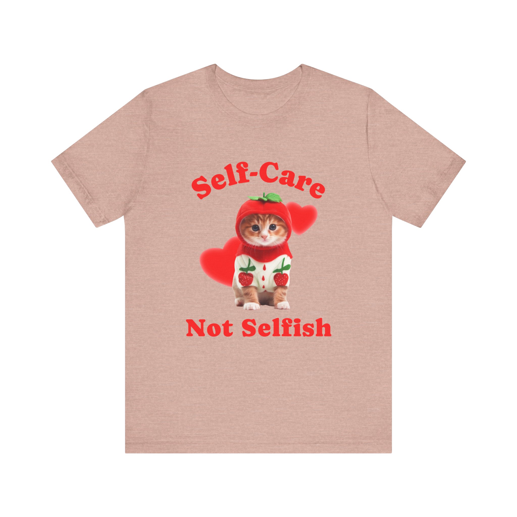 Berry Pawsome Self-Care Tee - Image 3