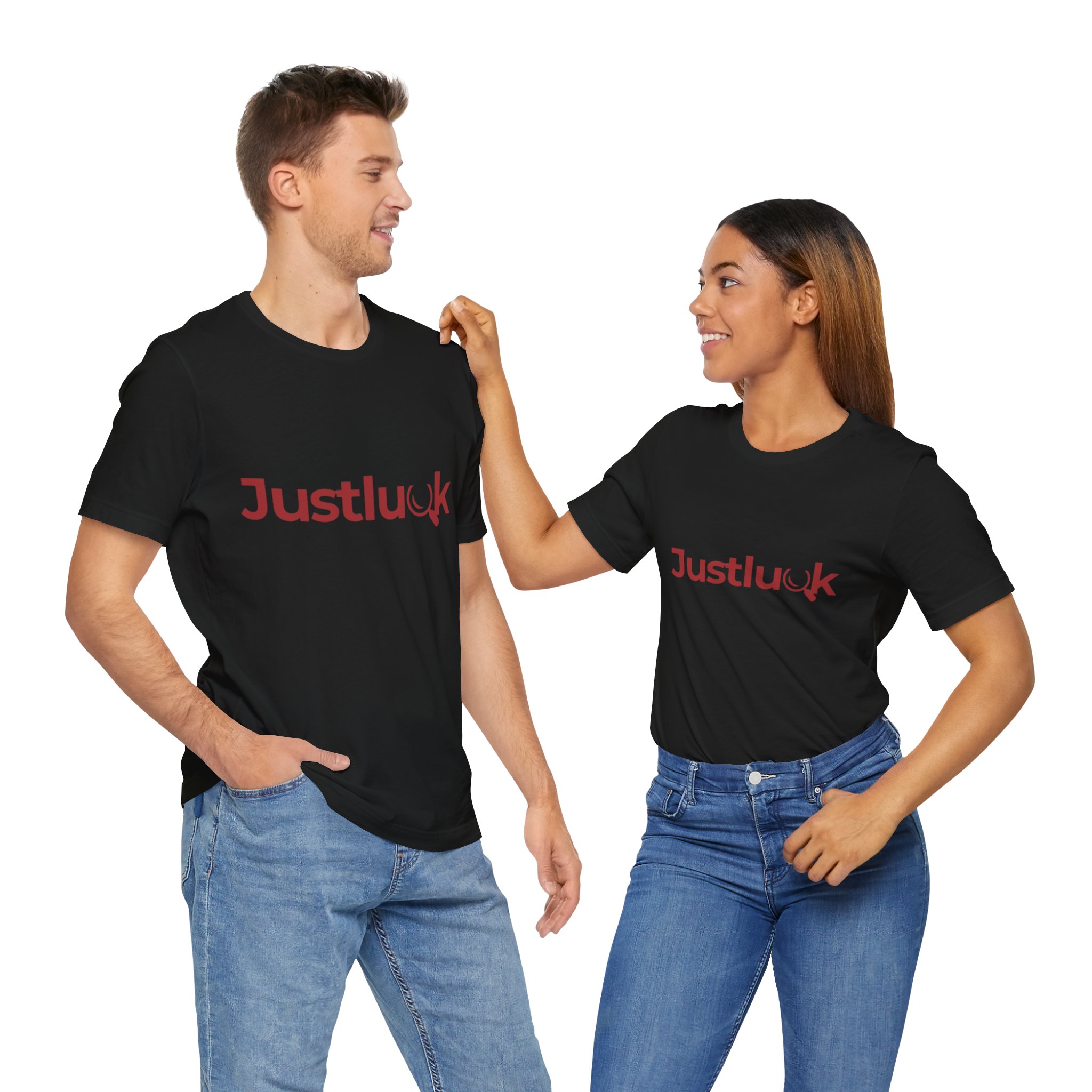 Justlook: Unique Magnifying Glass Logo T-Shirt and Sweatshirt Design - Image 8