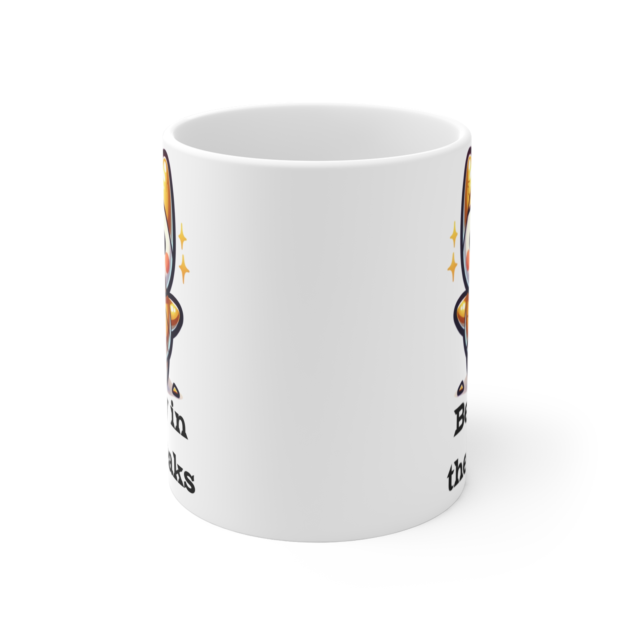 Beauty in the Breaks: Inspirational Heart Mug - Image 2