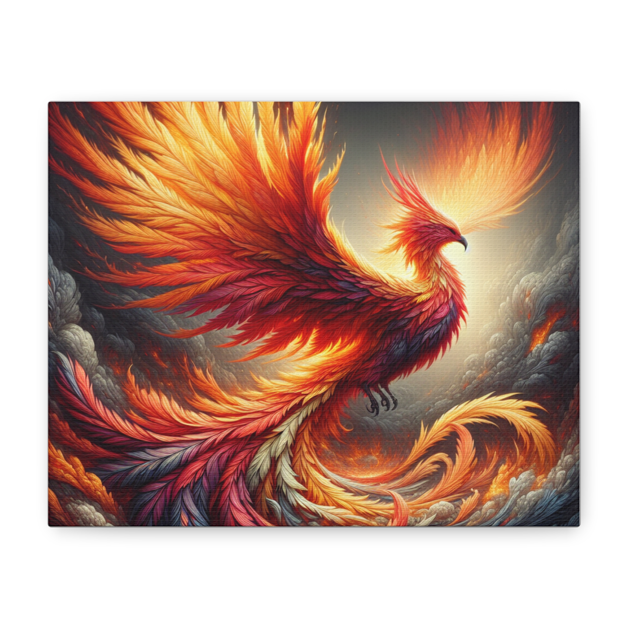 Phoenix Rising: Rebirth and Renewal Canvas - Image 9