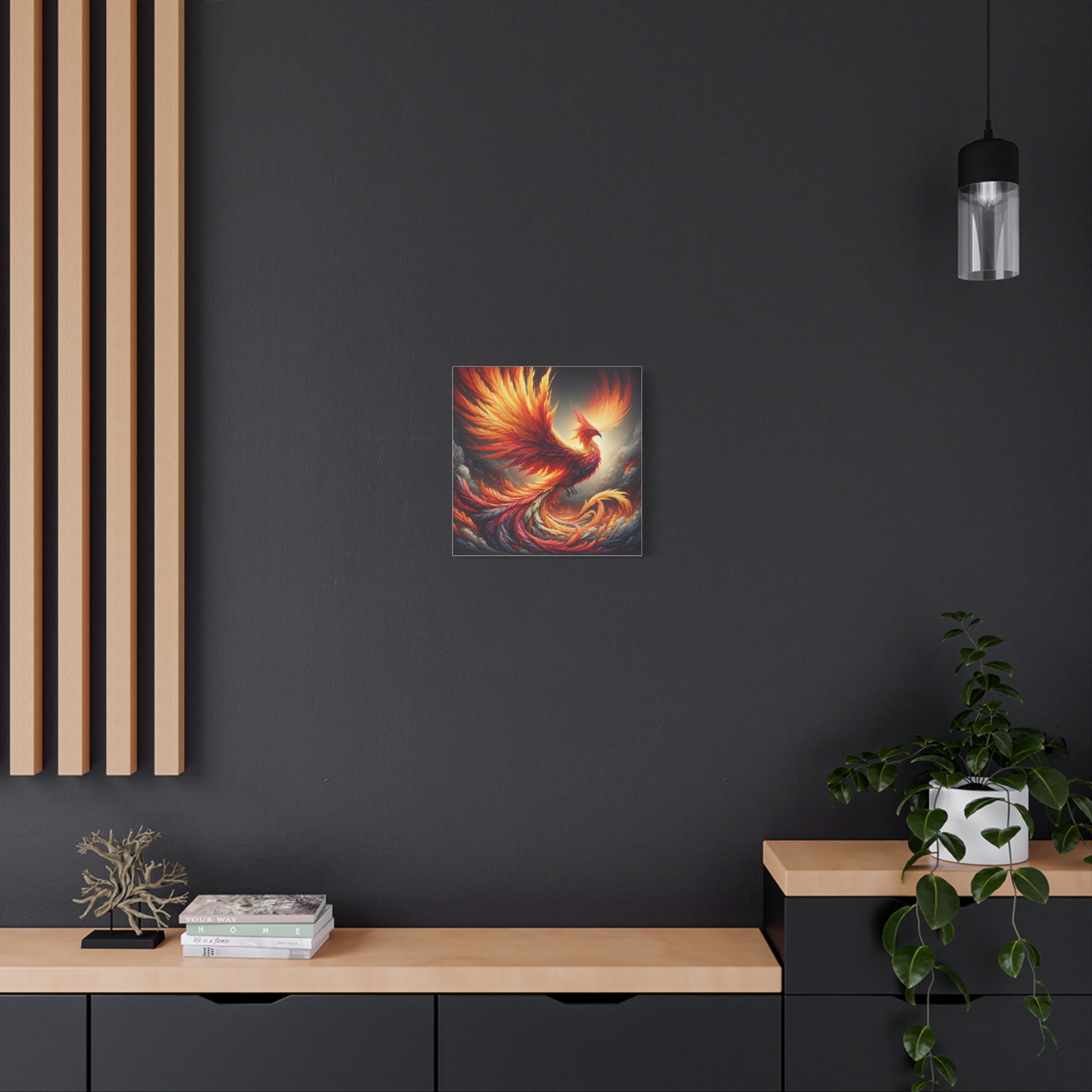 Phoenix Rising: Rebirth and Renewal Canvas - Image 8