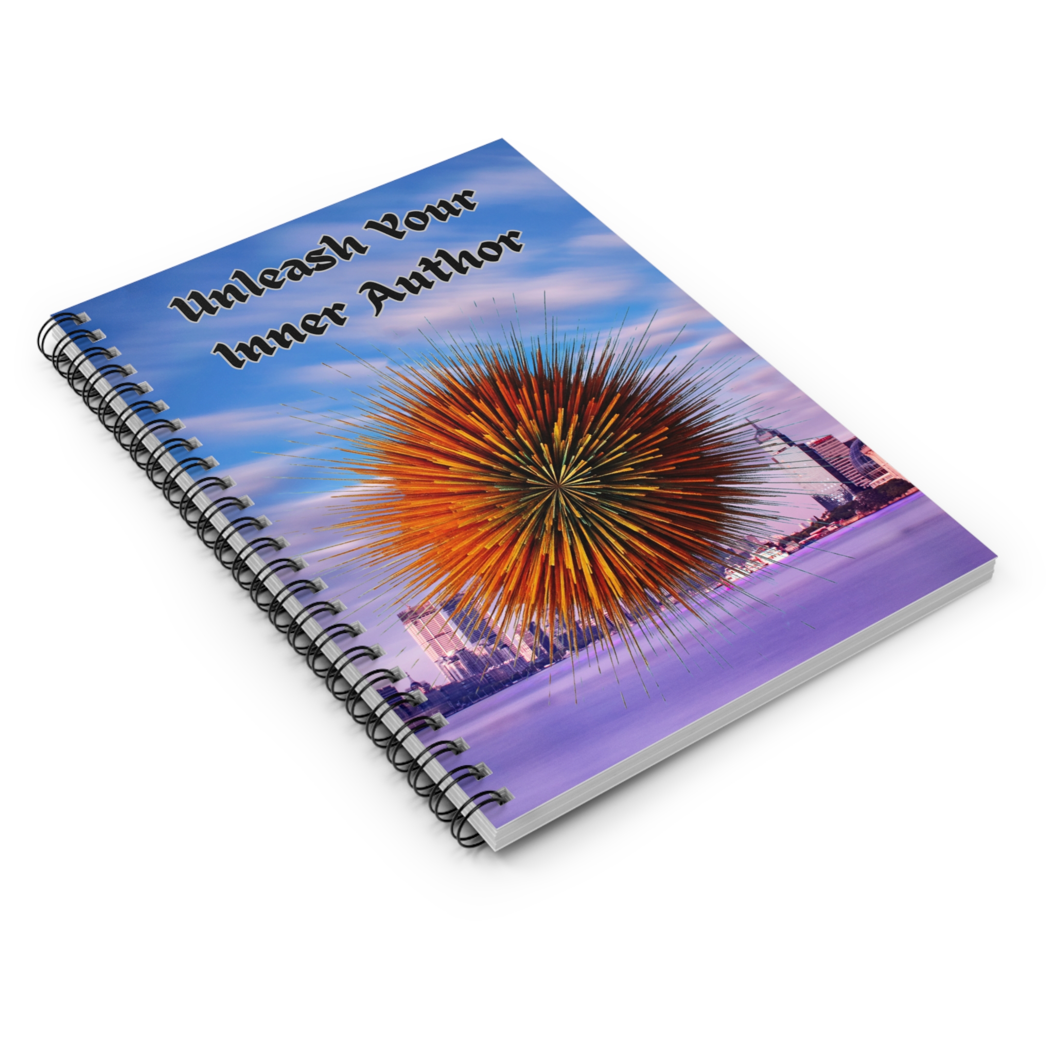 Unleash Your Inner Author: Spiral Notebook. - Image 3