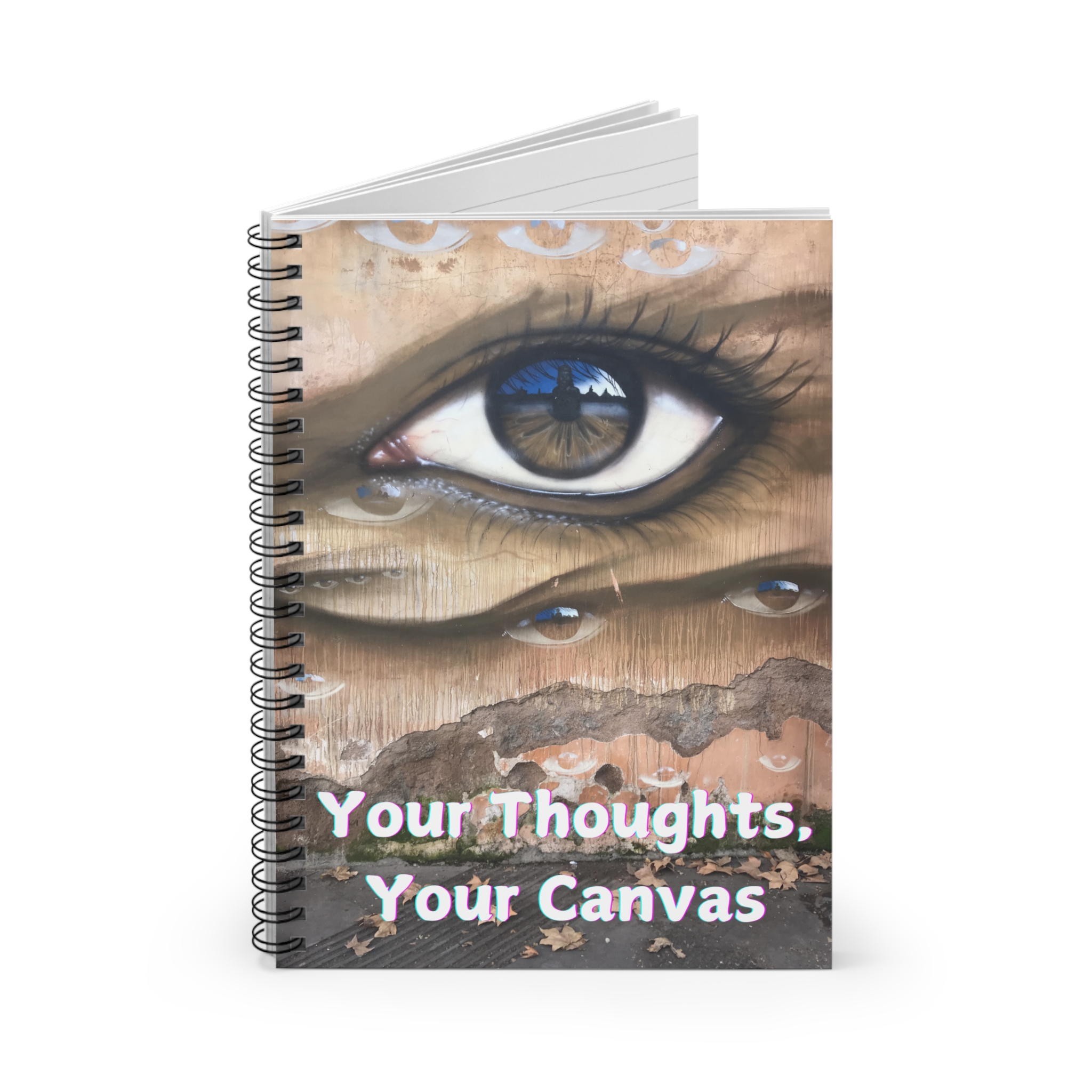 Your Thoughts, Your Canvas: Spiral Notebook . - Image 2